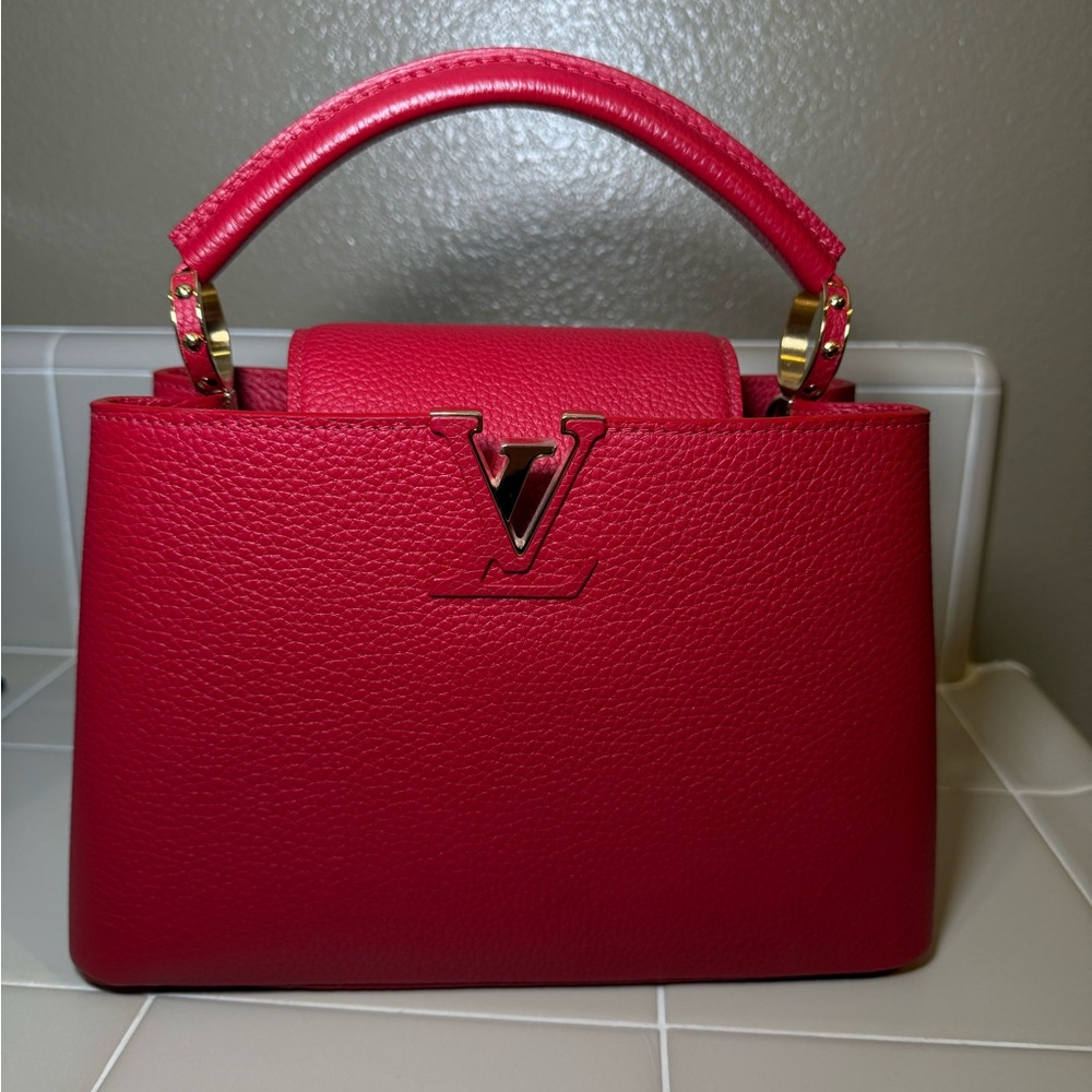 Louis Vuitton Capucines BB Scarlet